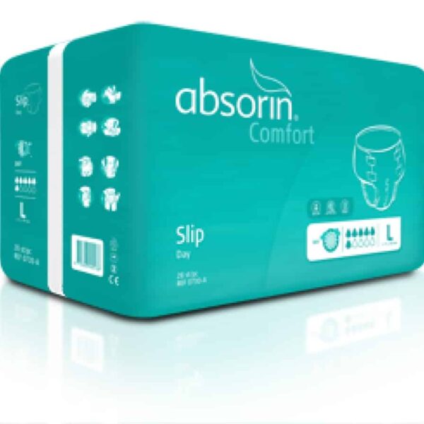 ABSORIN COMFORT SLIP day M/L/XL groen 20-28 stuks
