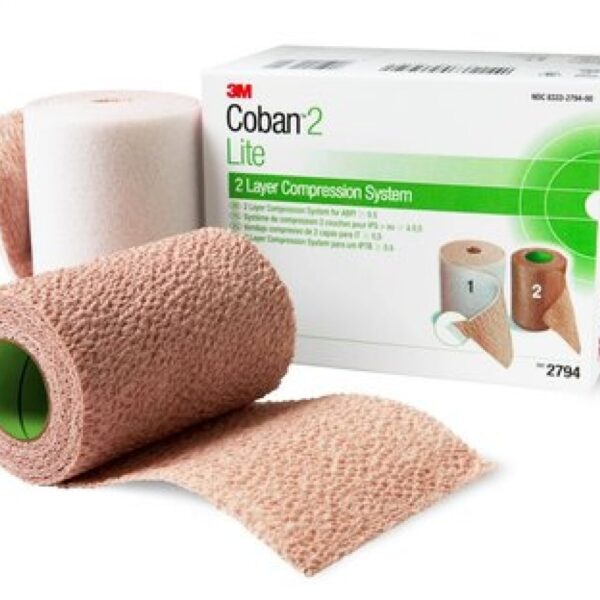 COBAN 2 LITE - TWEE LAGEN COMPRESSIESYSTEEM 3,5 m x 10 cm  1 stuk