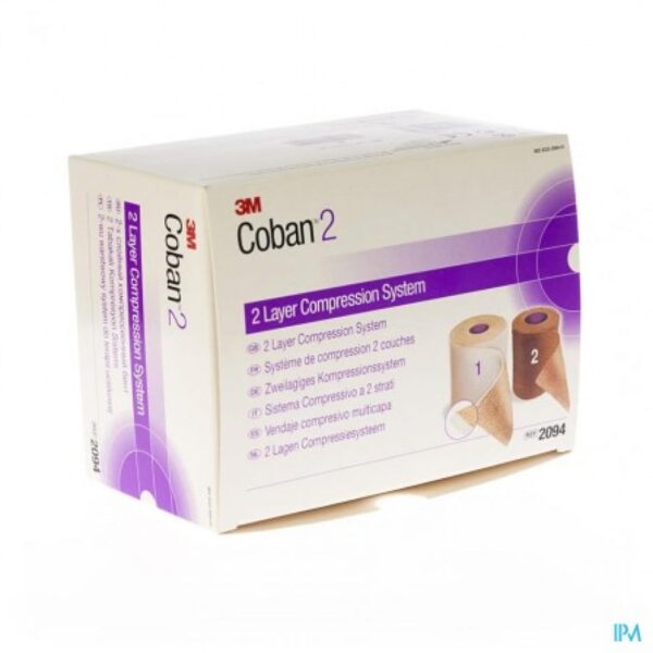 COBAN 2 - TWEE LAGEN COMPRESSIESYSTEEM 3,5 m x 15 cm  1 stuk
