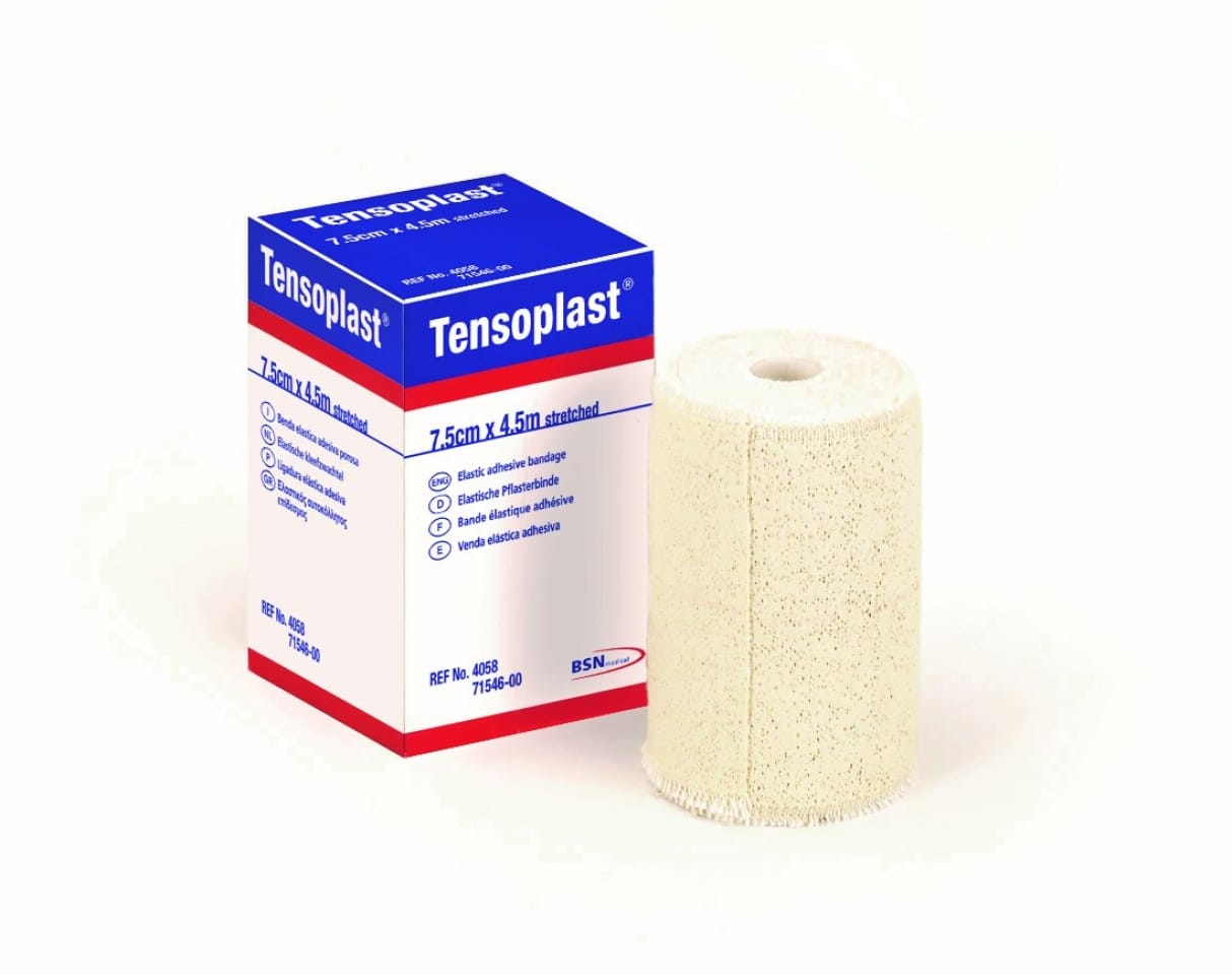TENSOPLAST KLEEFZWACHTEL elastisch 4,5 m x 10 cm  1 stuk