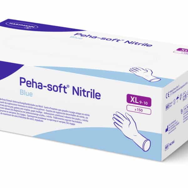 Peha-soft® nitrile blauw XS-XL 150st